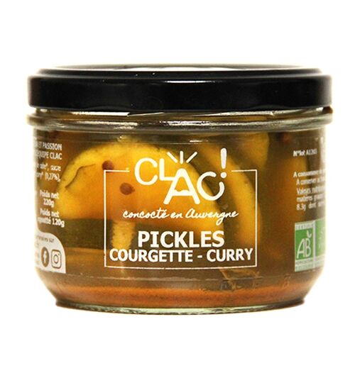 Pickles de Courgette - Curry