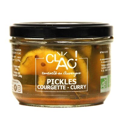 Zucchini Pickles - Curry