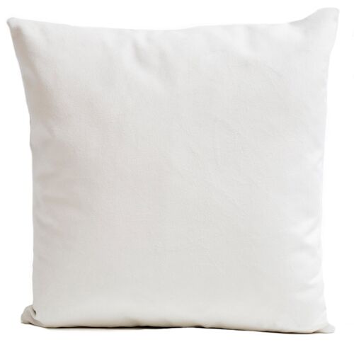 Coussin Uni Blanc