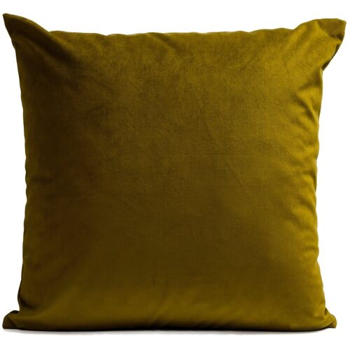 Coussin Uni Vert olive