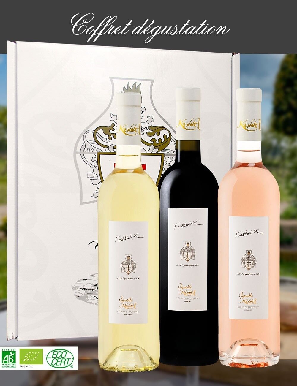 Organic "Instant K" tasting box