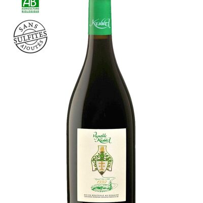 Vin Rouge - Sans Sulfite Ajouté - IGP VAR - En conversion BIO