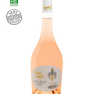 Volubilis Rosé - Vin Bio - Sans sulfite ajouté - 2020