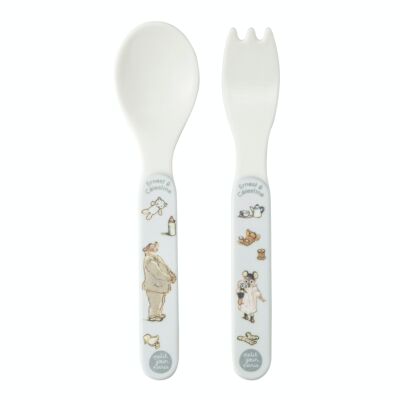 SET OF 2 ERNEST AND CELESTINE CUTLERY