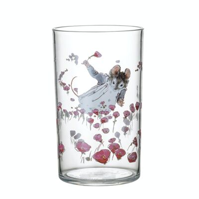 ERNEST AND CELESTINE ROSE TRITAN GLASS