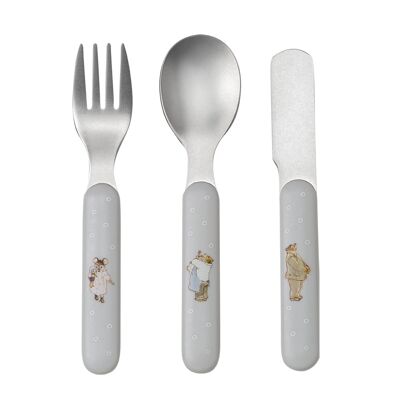 SET OF 3 ERNEST AND CELESTINE CUTLERY