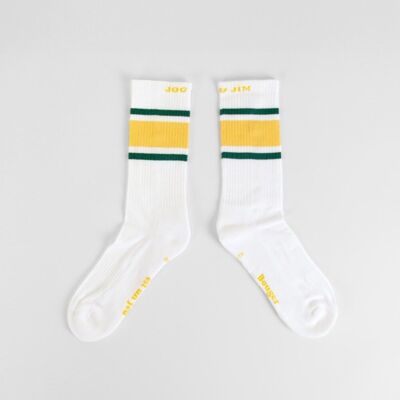 GELBE SPORTSOCKEN BIO-BAUMWOLLE