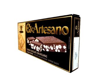 CHOCOLAT ARTISANAL AUX NOISETTES 200g 2