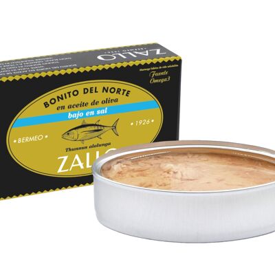 Bonito del norte in low-salt olive oil tin 112g