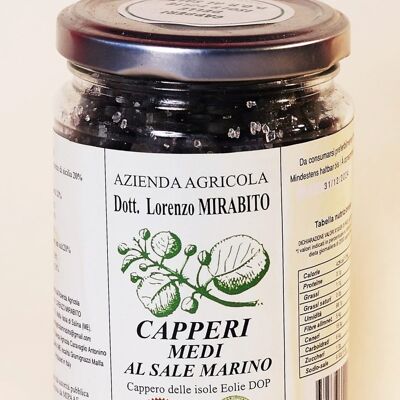 Medium capers from Salina Dop - Mirabito
