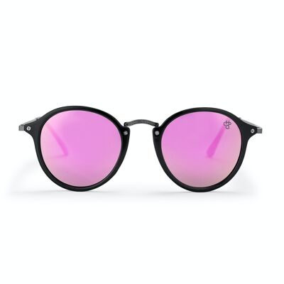 Specchio Club nero/rosa