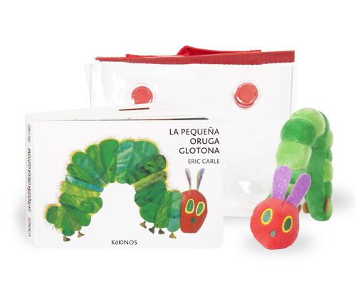 Libro infantil: La pequeña oruga glotona