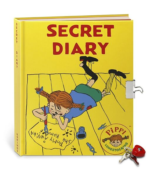 Libro infantil: Diario Pippi Calzaslargas