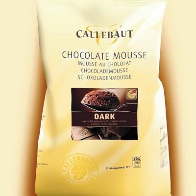 CALLEBAUT - Polvo para Mousse de Chocolate Negro (75%)
