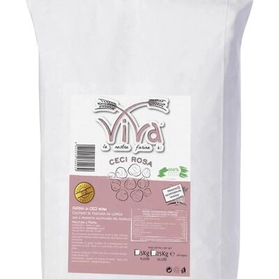 Harina de garbanzos rosa 5 kg