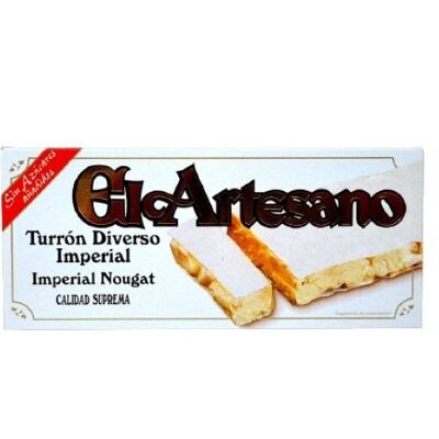 IMPERIAL TORRONE SENZA ZUCCHERO ARTIGIANALE 200g