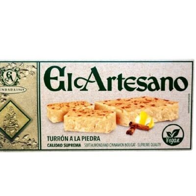 TORRONE A PIETRA ARTIGIANALE 200g - ADATTO VEGAN