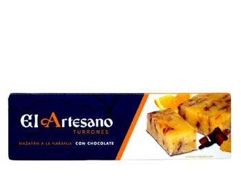 PÂTE D'AMAN ORANGE ARTISAN AVEC CHOCOLAT 130g 1