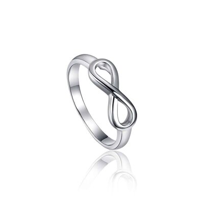 Infinity steel ring size 13