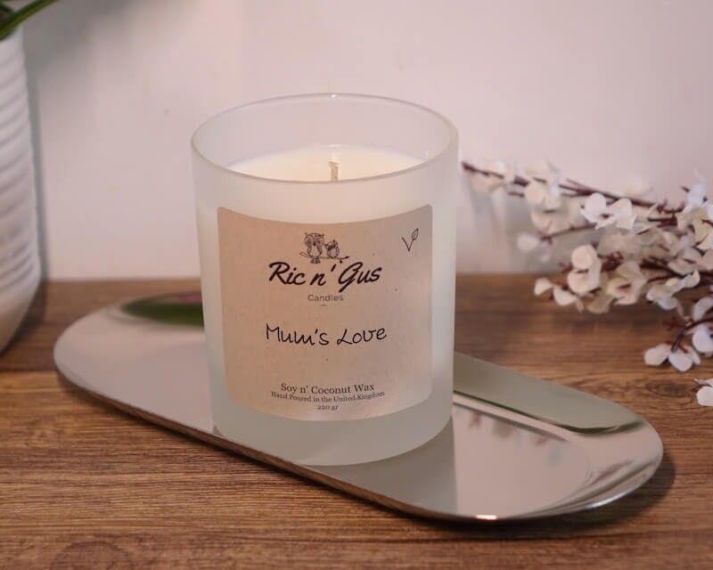 Mum's Love Scented Candle Soy & Coconut Wax