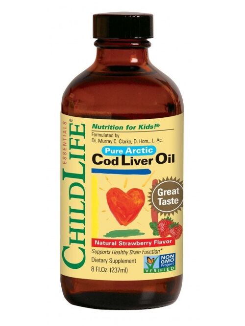 CLE Cod Liver Oil Strawberry