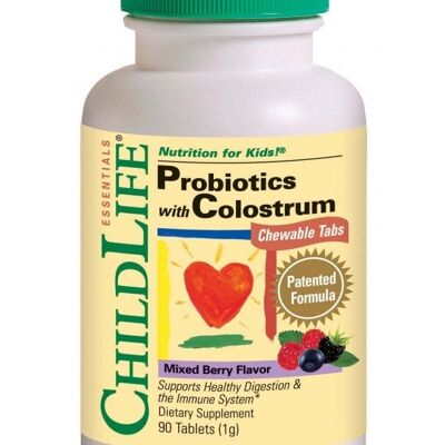 CLE Probiotika mit Colostrum Berry Chewable