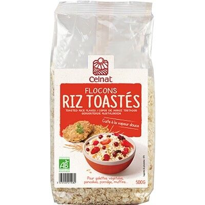 FLOCONS DE RIZ TOASTES