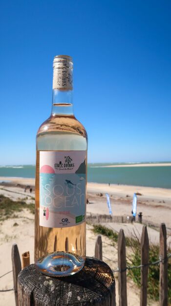 Rosé IGP Méditerranée BIO 2022 – Sous l’océan EthicDrinks 2