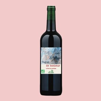 Côtes du Rhône Rouge Bio 2020 – Vague de Bonheur EthicDrinks 1