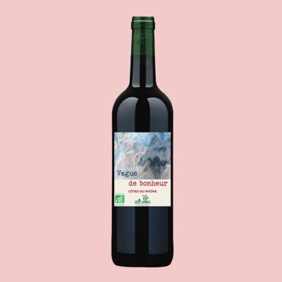 Organic Red Côtes du Rhône 2020 – Wave of Happiness EthicDrinks