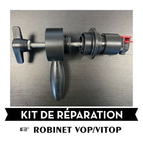 Kit réparation robinet VOP/VITOP (Outil + 5 Embouts VITOP)