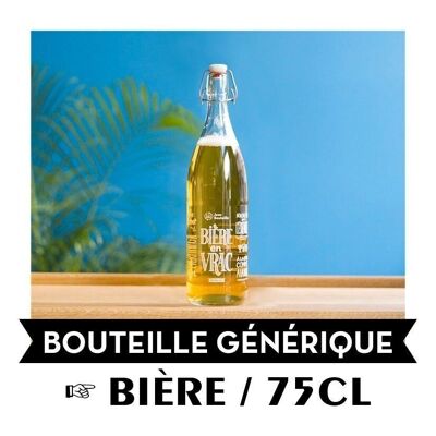 Glass bottle - 75cL - generic - "Bulk beer"