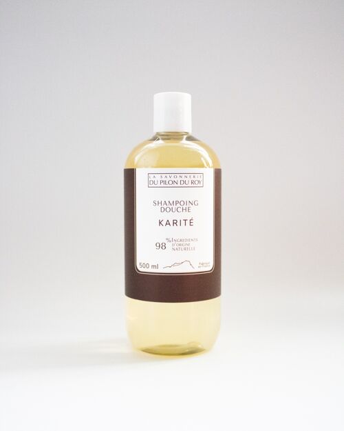 Shampoing-douche au beurre de Karité 500ml