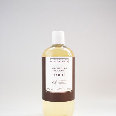 Shampoing-douche au beurre de Karité 500ml