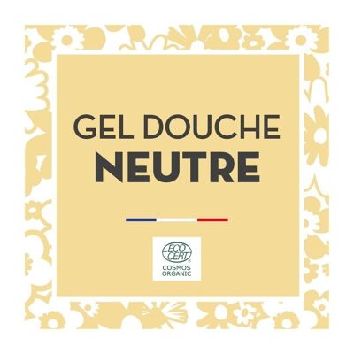 Gel Douche Neutre - COSMOS ORGANIC - BIB10L