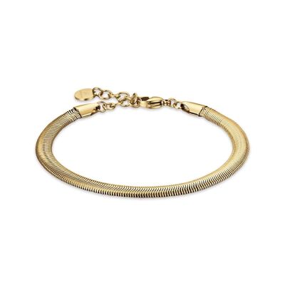 IP gold 6 steel bracelet