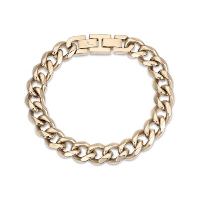 IP gold 10 steel bracelet