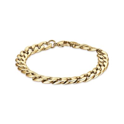 IP gold 13 steel bracelet