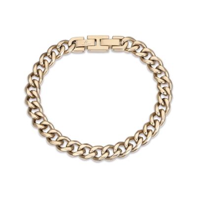 IP gold 15 steel bracelet