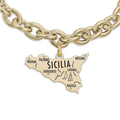 Pulsera acero sicilia 1