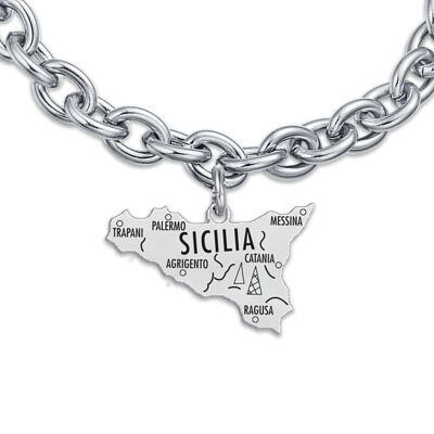 Sicily 2 steel bracelet