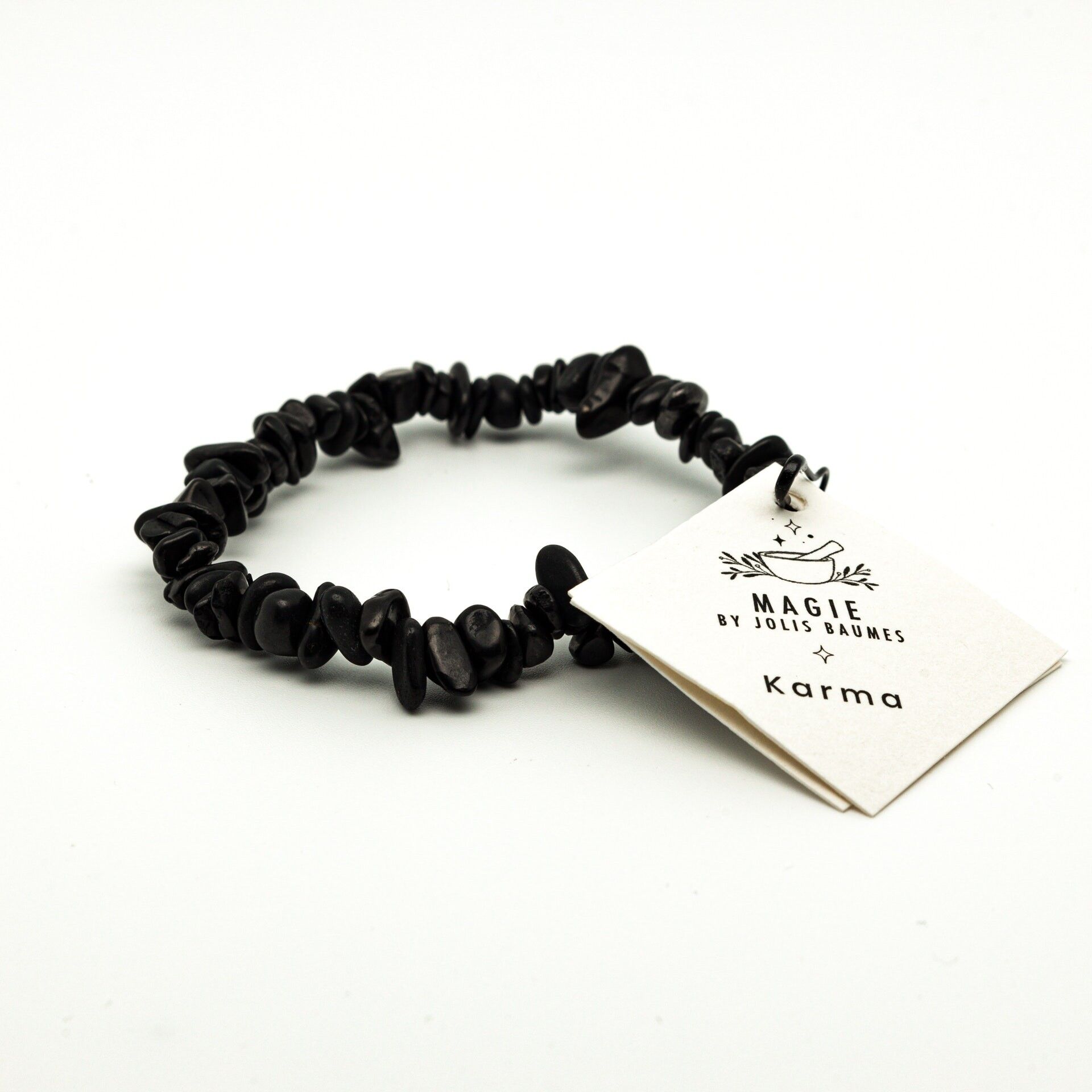 Bracelet Karma Shungite pierre naturelle