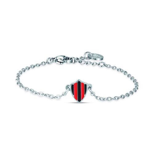 Bracciale junior in acciaio con smalto 4