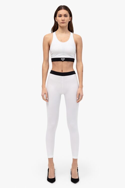 HIGH-END SPORTS BRA - White