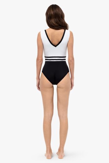 QUINTESSENTIAL SWIMSUIT - Black and White 4