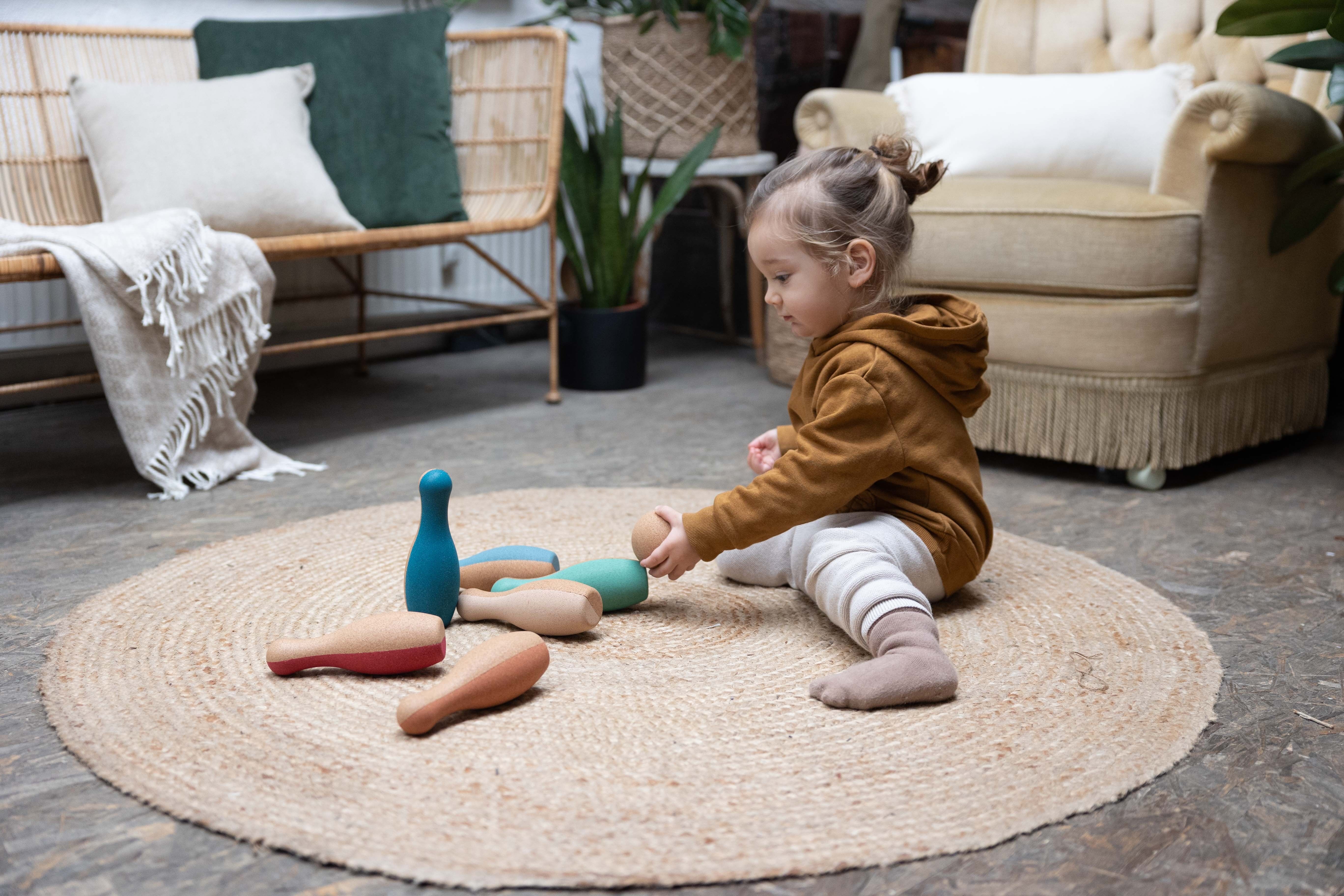 Korko - Set da bowling - Set da bowling in sughero silenzioso