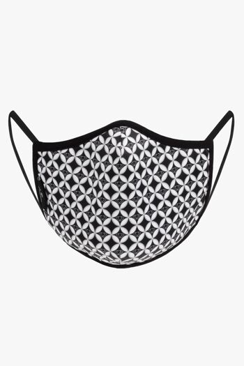 SUSTAINABLE FACE MASK - White and Black 1