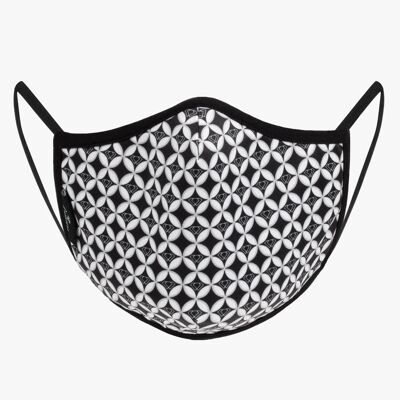 SUSTAINABLE FACE MASK - White and Black