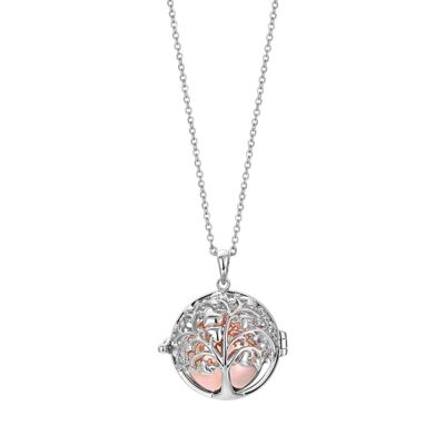 Necklace calls angels with tree of life