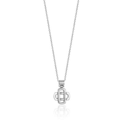 Collier en acier avec pendentif